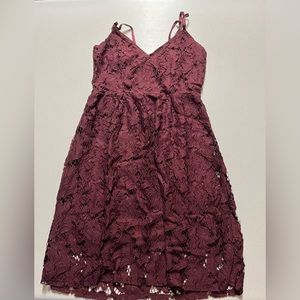 Charlotte Russe Maroon Dress